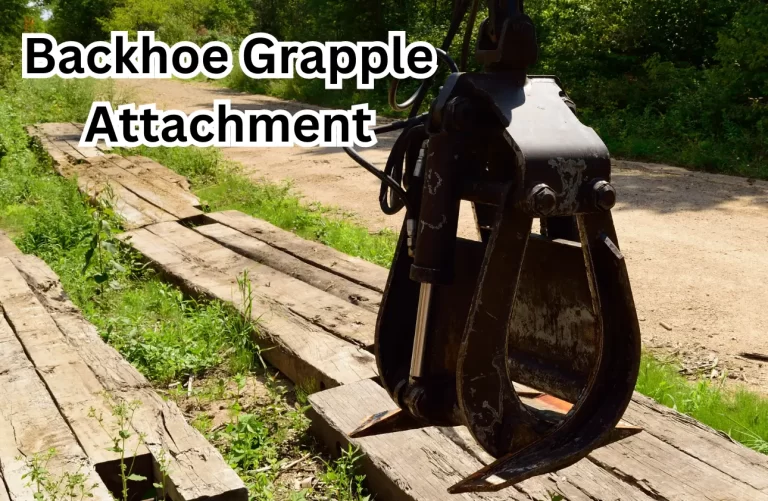 Backhoe Grapple Attachment | Synergize your work in less time