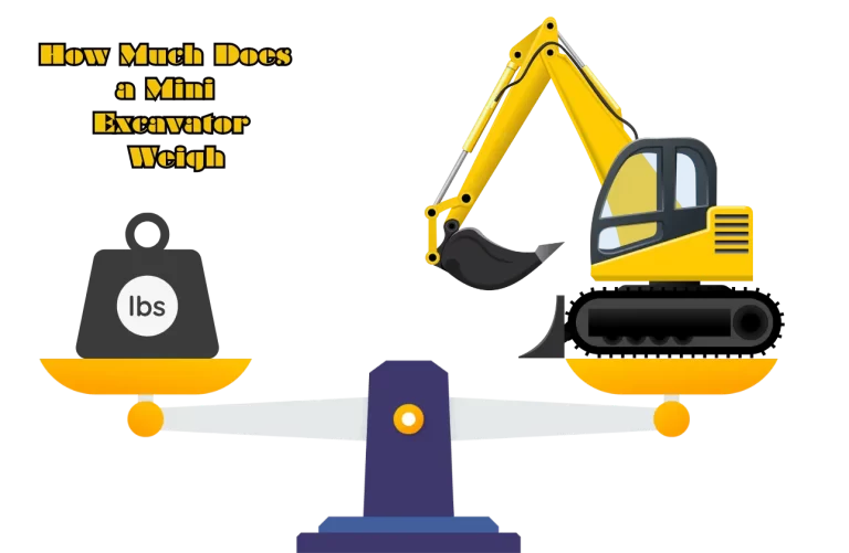 How Much Does a Mini Excavator Weigh?