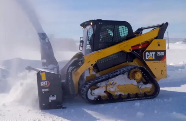 Skid Steer Snow Blower Attachment Guides and Utility Features