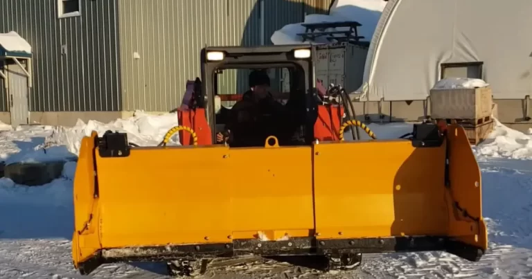 Skid Steer Snow Pusher Best Tool for Winter Snow Management